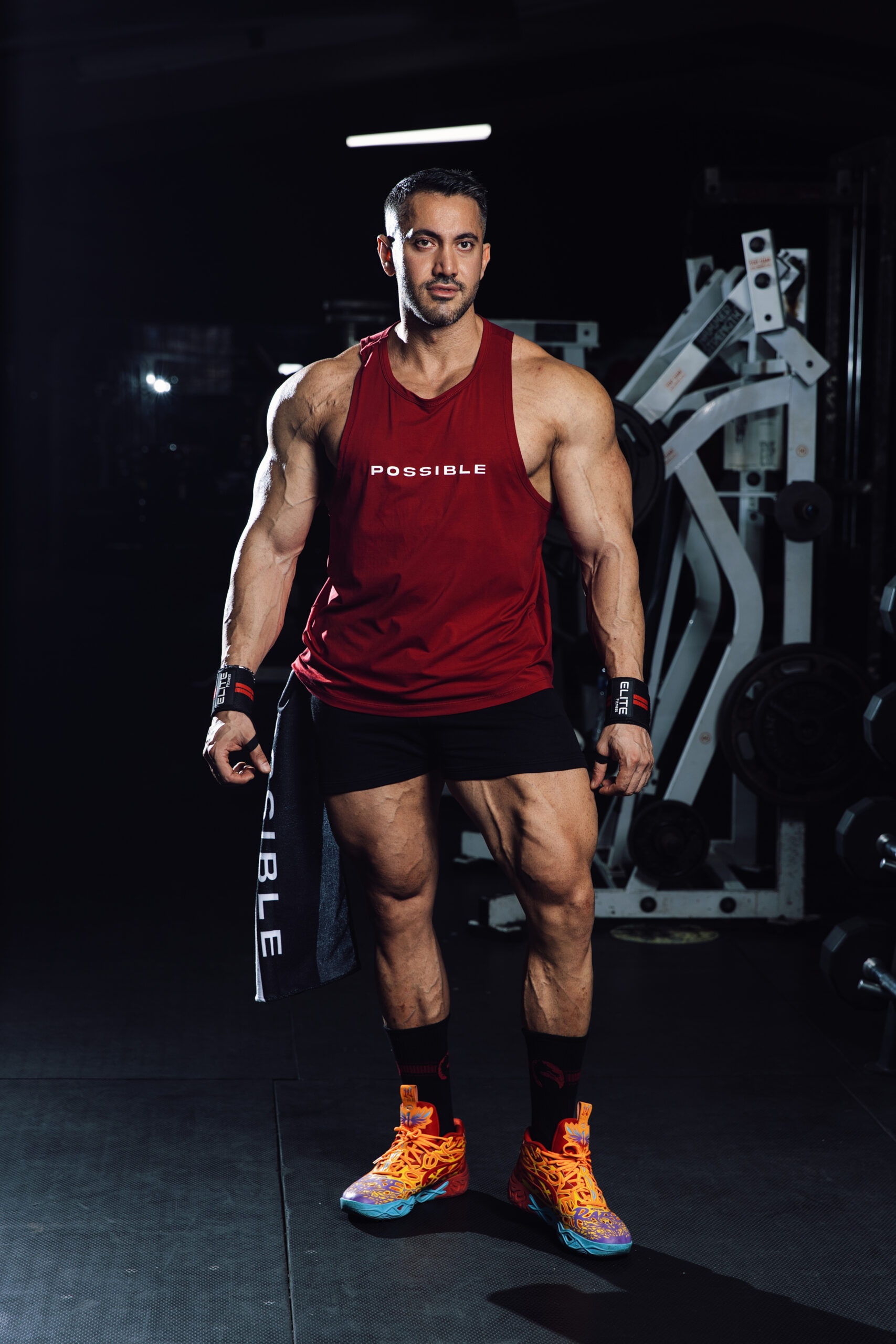 BURGUNDY OLYMPIC TANK / 190 GSM