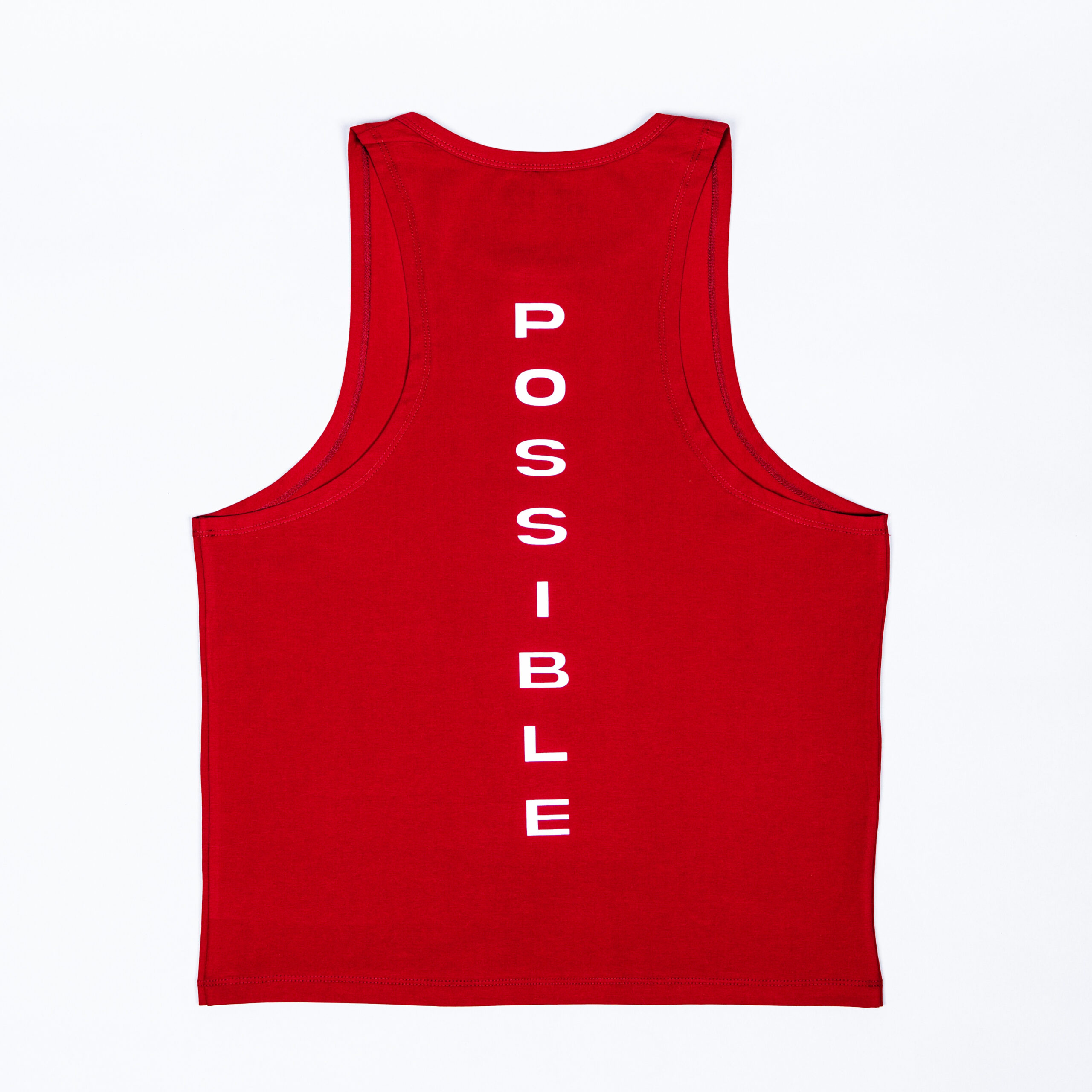 BURGUNDY OLYMPIC TANK / 190 GSM - Imagen 3