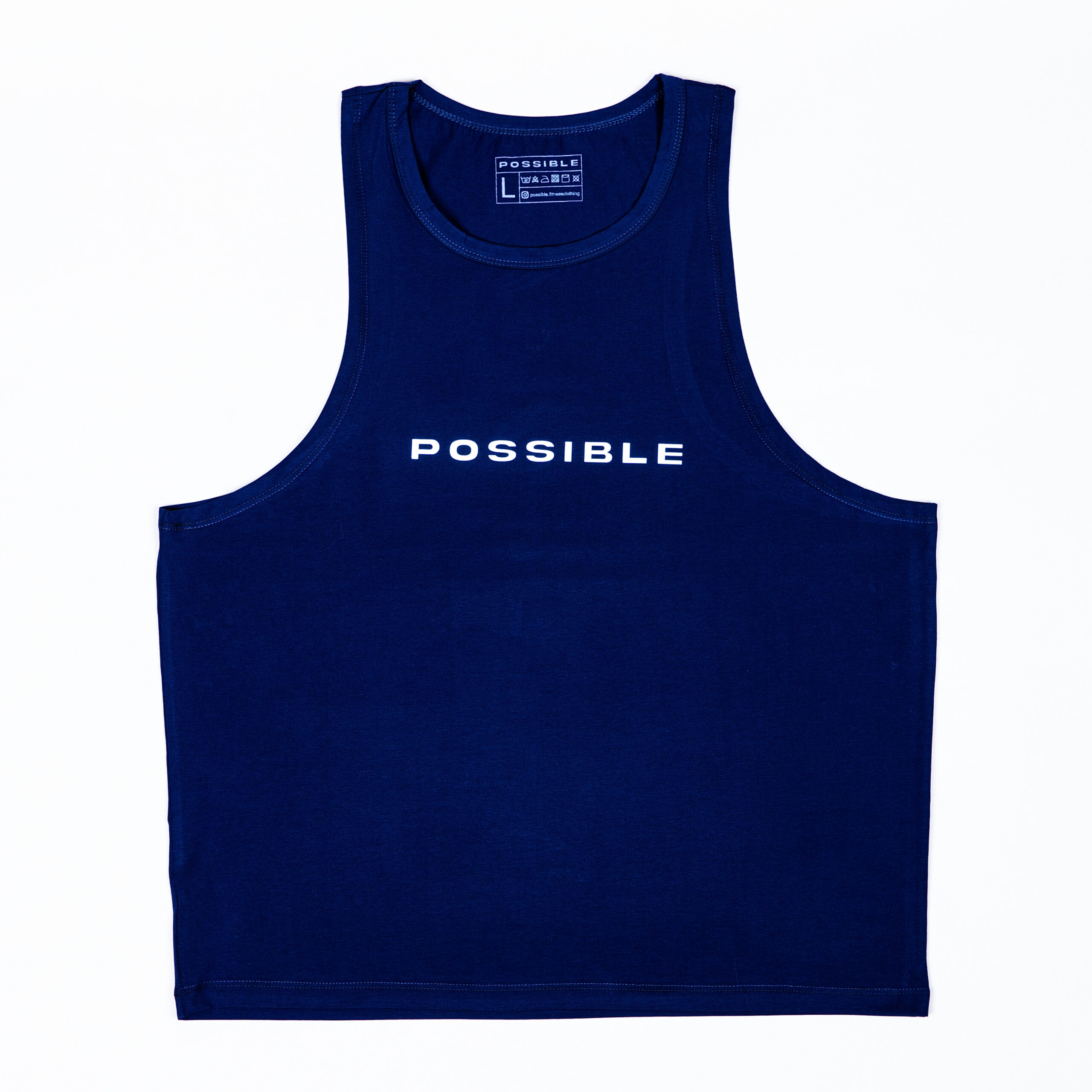 BLUE OLYMPIC TANK / 190 GSM - Imagen 2